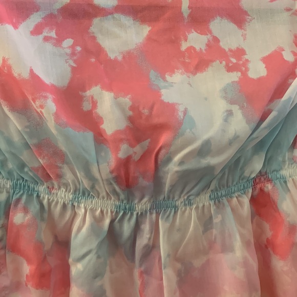 NWT Target Cat & Jack Watercolor Swimsuit Cover Dress Size Extra Small 4/5 - Picture 7 of 7